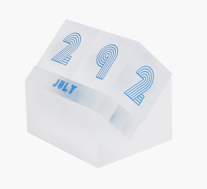 Perpetual Block Calendar