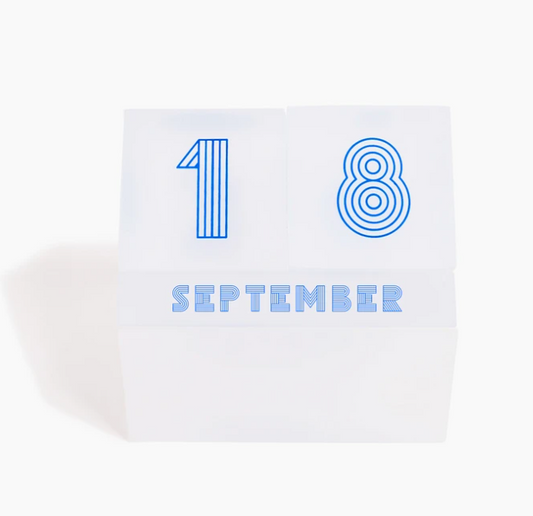 Perpetual Block Calendar