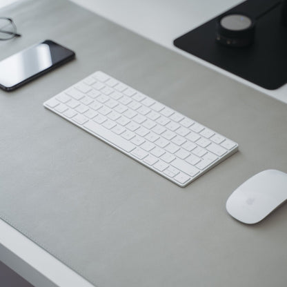 Minimalist Desk Mat in Grey
